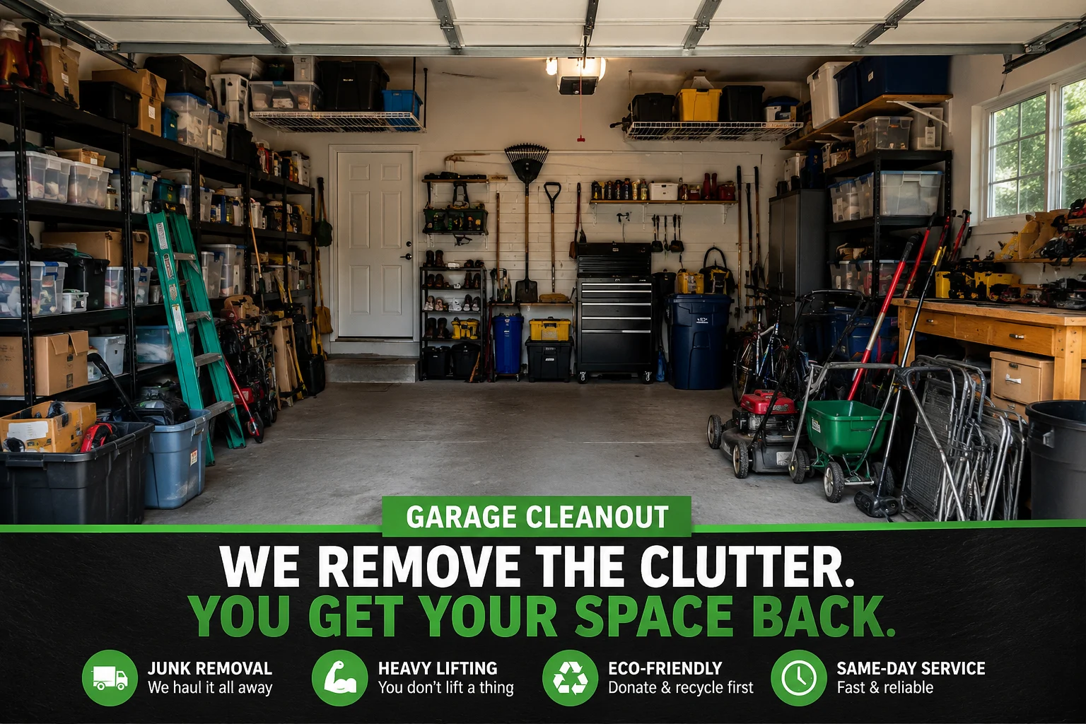 Garage cleanout Philadelphia PA junk removal service