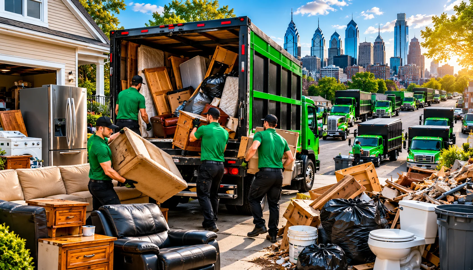 Same-Day Junk Removal PA | Fast Junk Removal Services in Pennsylvania
